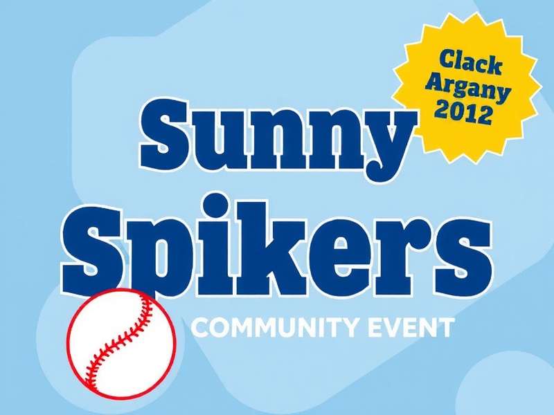 Community Engagement in Sunny Spikers Sunny Spikers Community Event